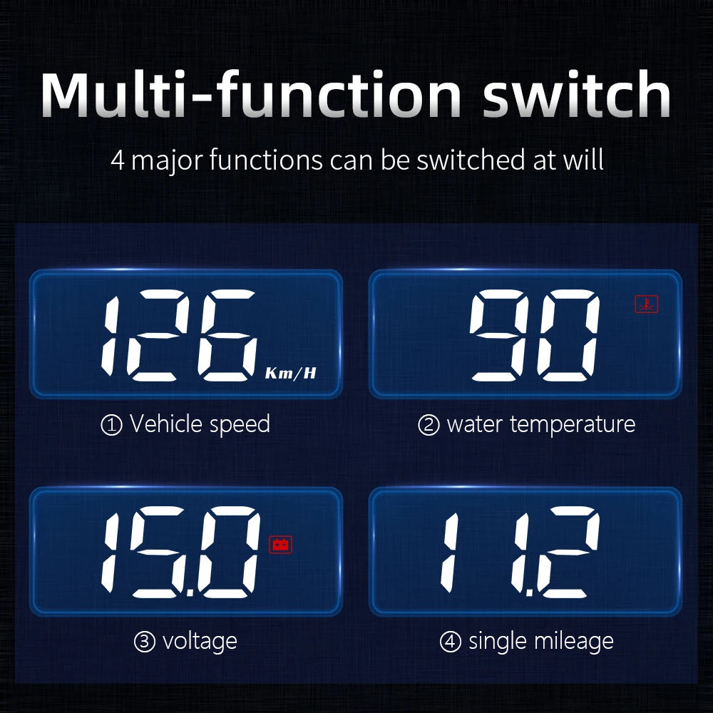 WYING M3 Universal HUD Speed Display