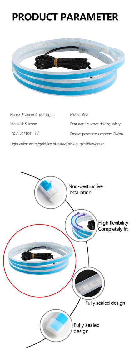 RXZ LED DRL Hood Lights